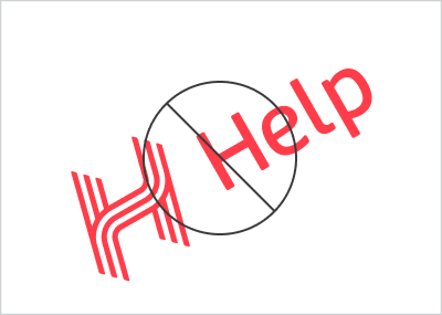 Incorrect logo treatment