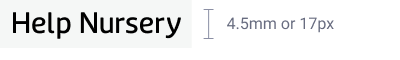 Minimum size